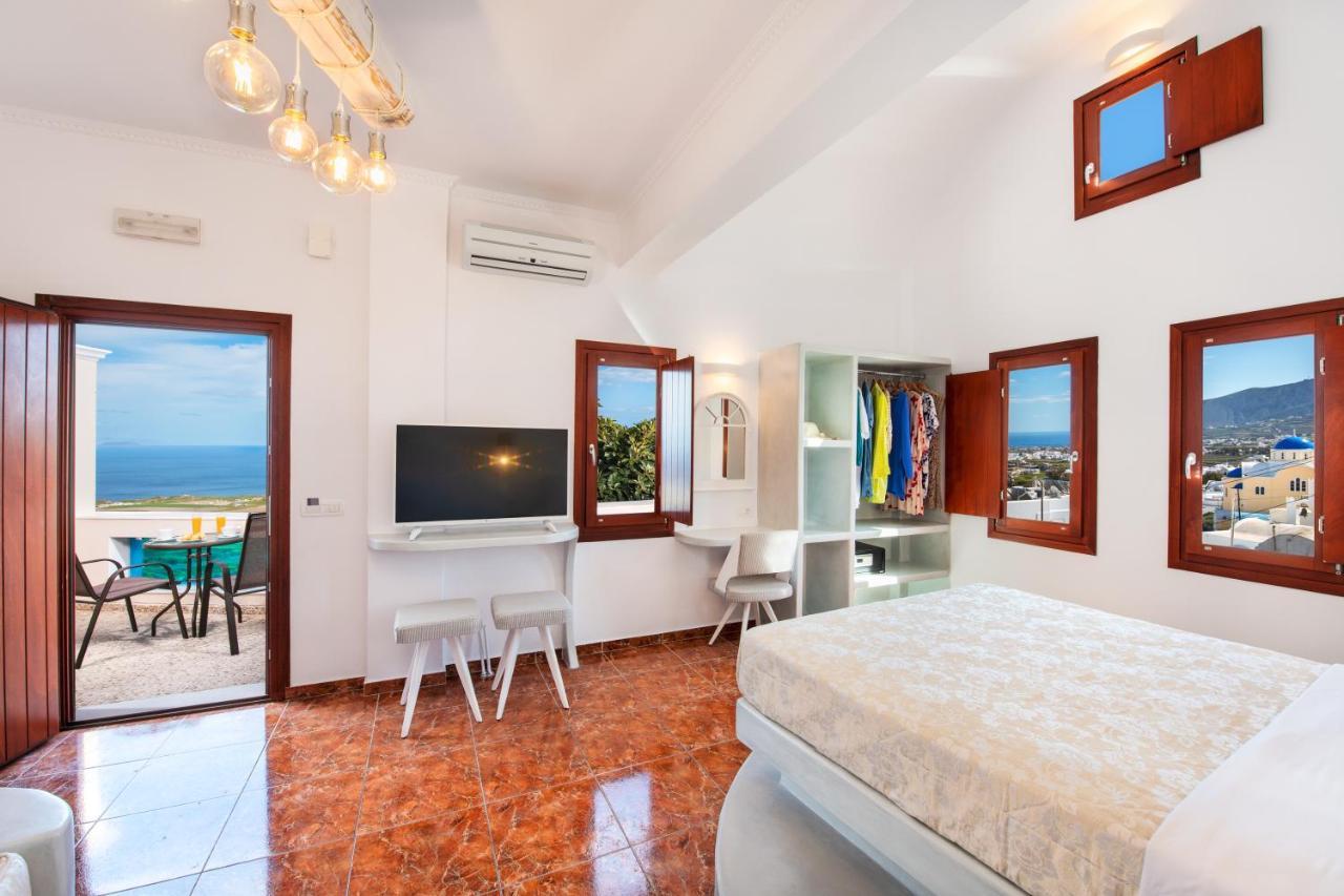 Nectarios Villa - Studios & Suites Adults Only Fira  Exterior foto